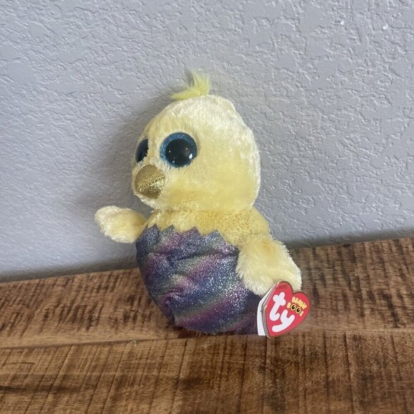 TY Silk Beanie Boo Baby Megg 9" Easter Plush Stuffed Toy 2018 With Tags - Picture 2 of 7